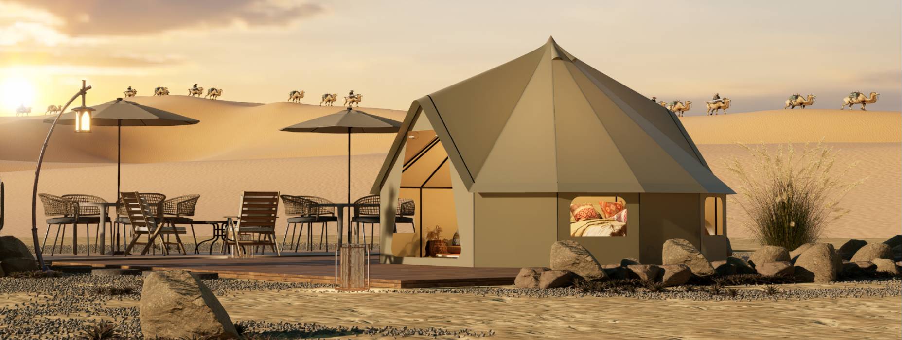 左云县露营酒店帐篷产品